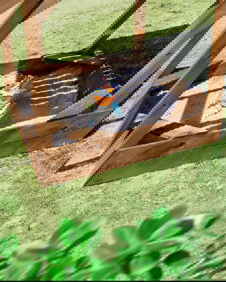 Spielturm Jesper mit Dach