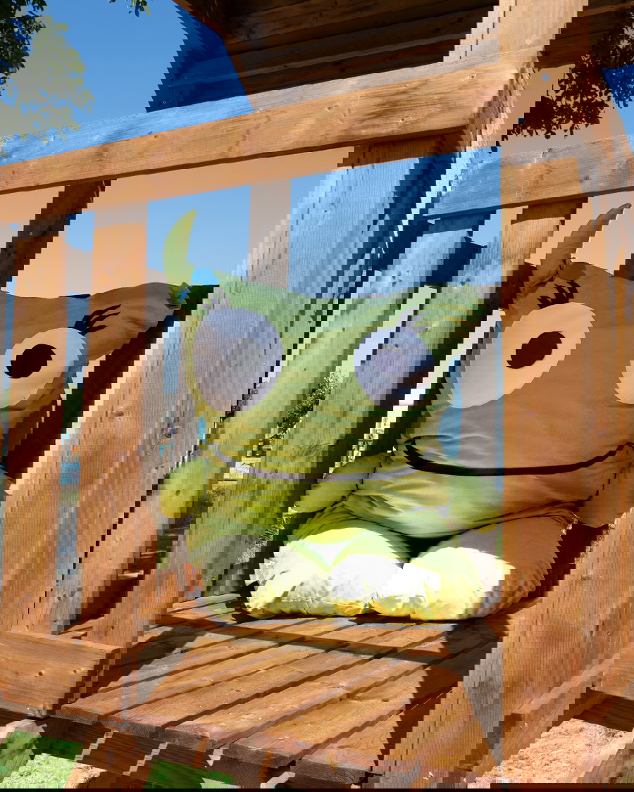 Spielturm Jesper mit Dach